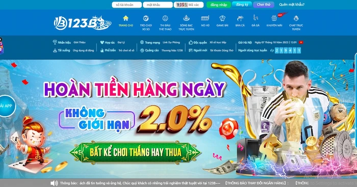 Các Hình Thức Nạp Tiền 123B