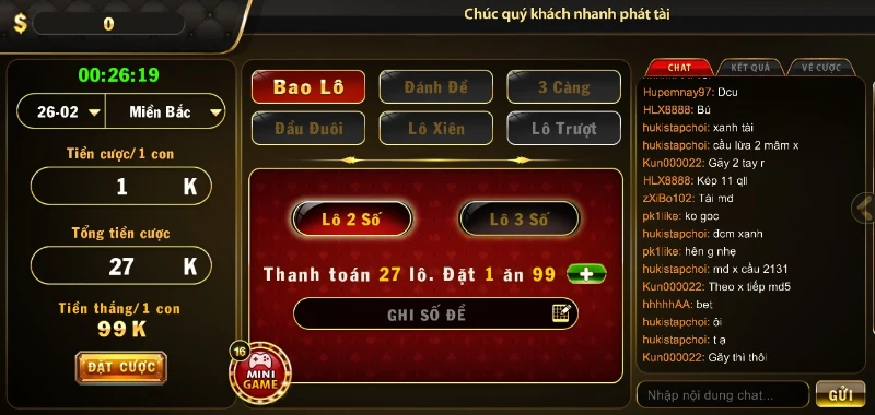 Cách đánh lô trên Go88 giao diện cực dễ dùng